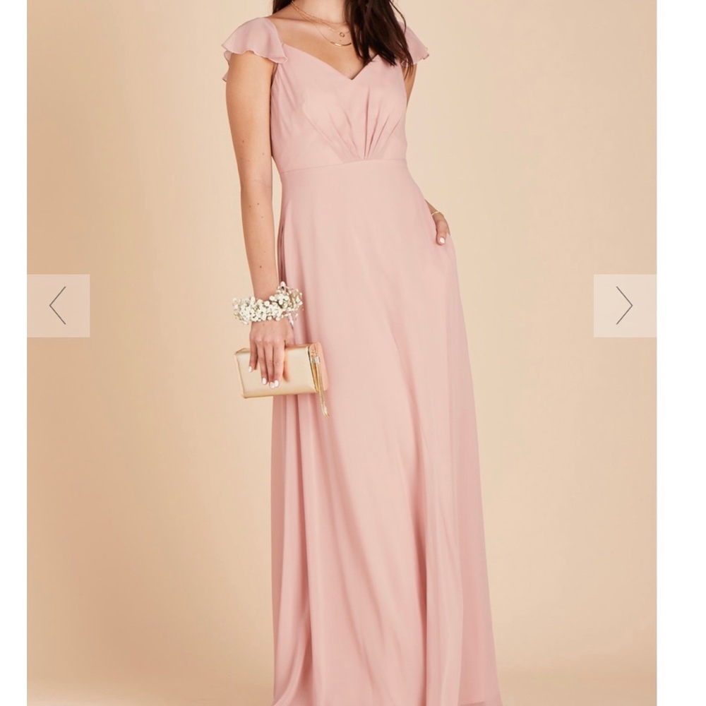 Kae dress - rose quartz